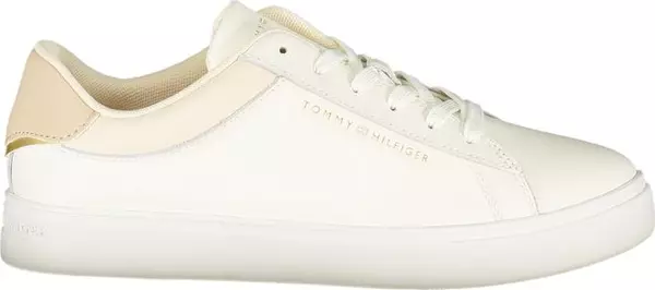 Beige Polyurethane Women Sneaker