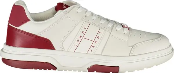 Red Polyurethane Men's Sneaker