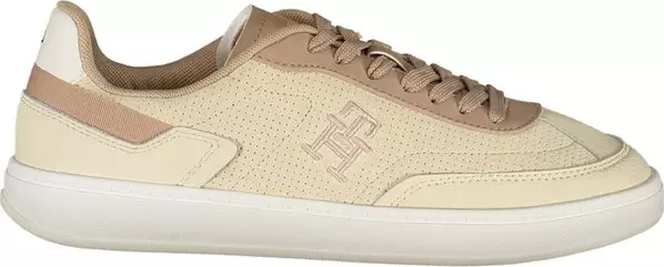 Beige Polyurethane Women Sneaker