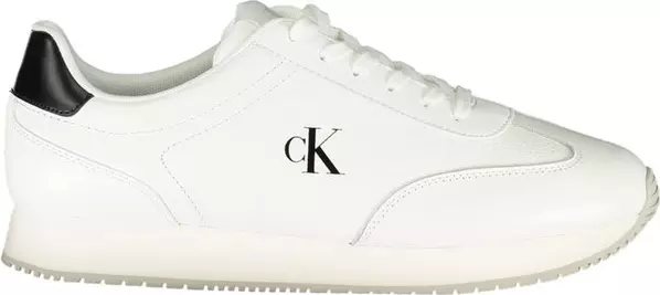 Bianco Polyurethane Men Sneaker