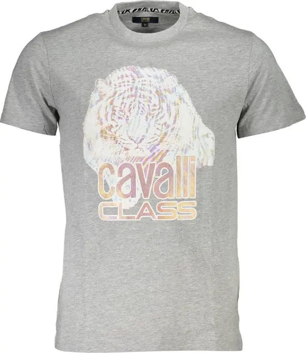 Grigio Cotton Men T-Shirt