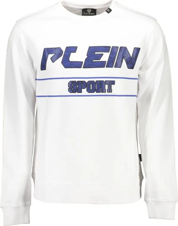 Bianco Cotton Men Sweatshirt