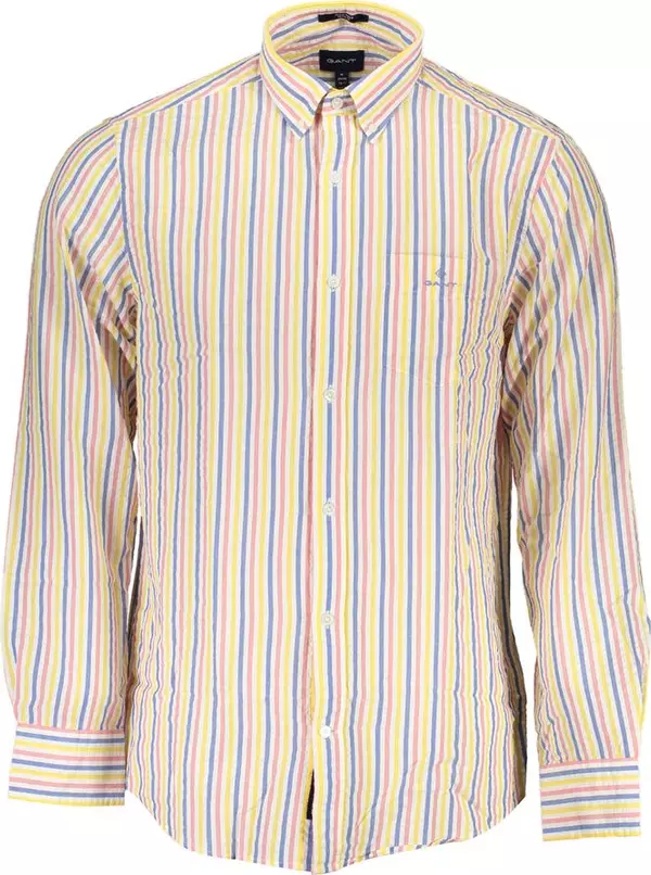 White Cotton Men's Shirt