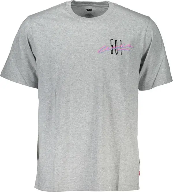 Grigio Cotton Men T-Shirt