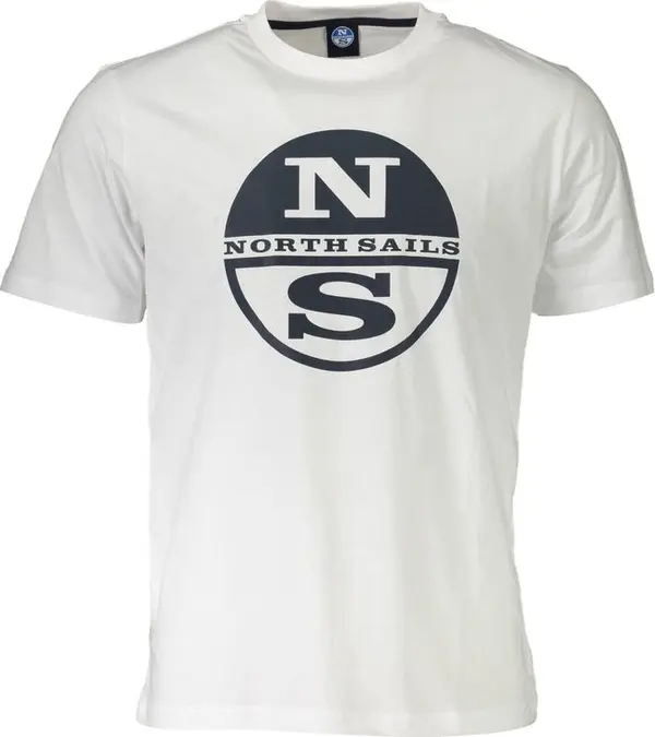 White Cotton Men's T-Shirt