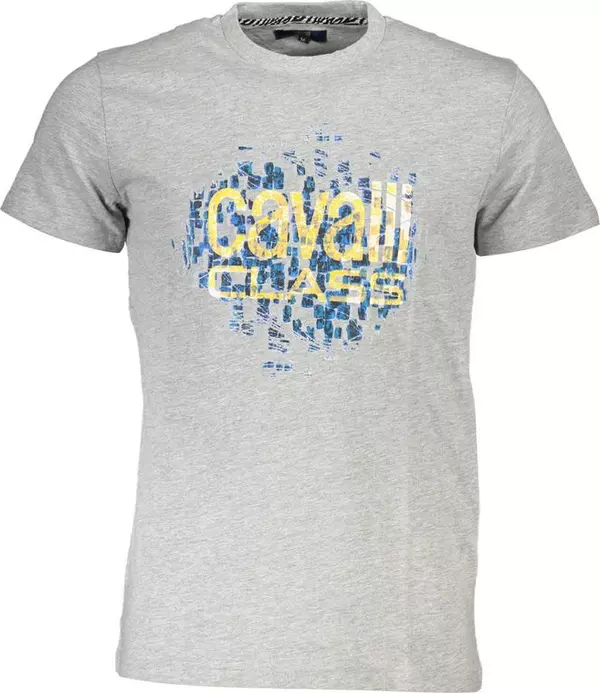 Grigio Cotton Men T-Shirt