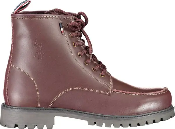 Red Leather Men's Boot