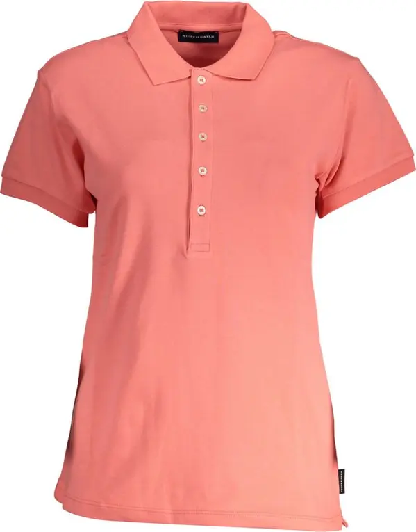 Pink Organic Cotton Women Polo