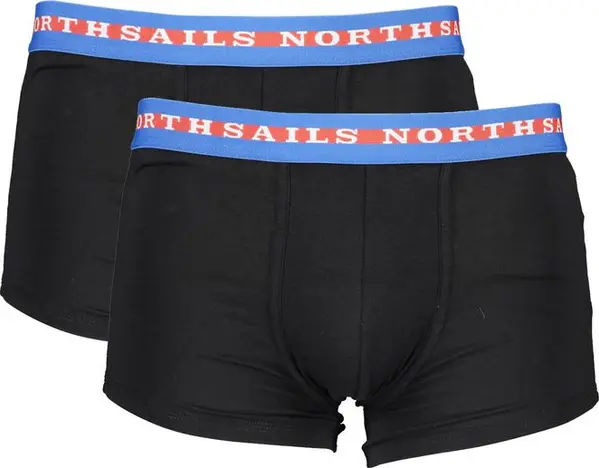 Black Cotton Men's Boxer Brief