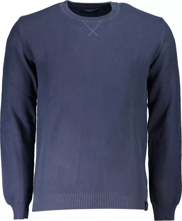 Blue Organic Cotton Men's Sweater