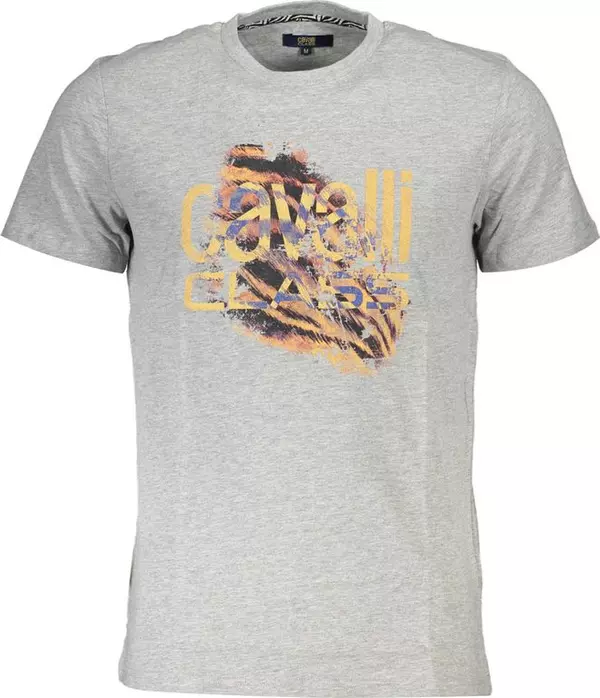 Grigio Cotton Men T-Shirt