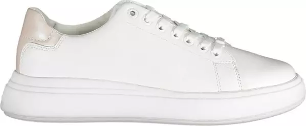 Bianco Pelle Donna Sneaker