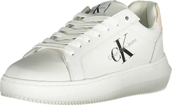 White Leather Women Sneaker