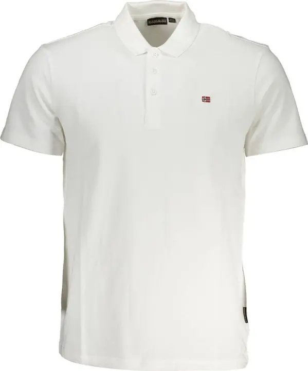 Bianco Cotton Men Polo Shirt