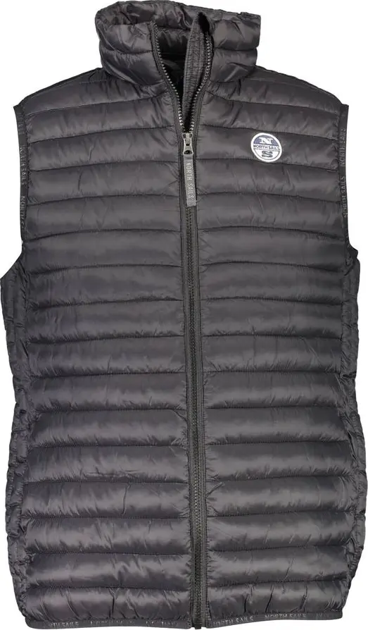 Black Polyamide Men's Vest