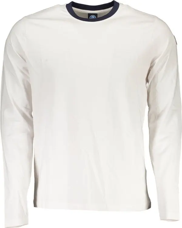 White Cotton Men T-Shirt