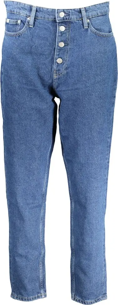 Blu Cotton Women Jeans