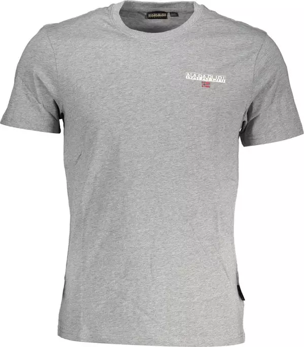 Grigio Cotton Mens T-Shirt