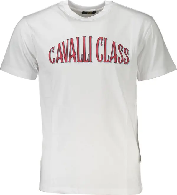 White Cotton Men T-Shirt