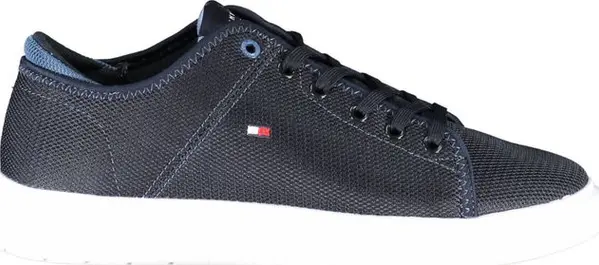 Blu Polyester Men Sneaker