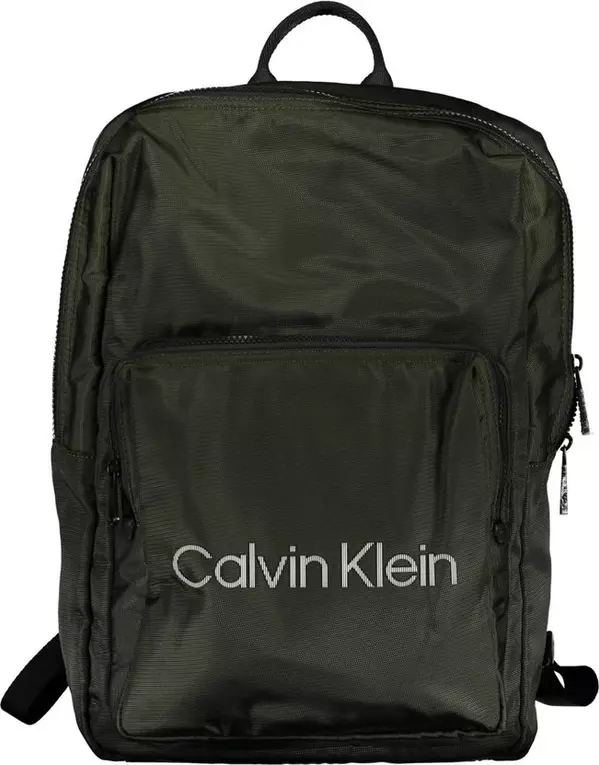 Verde Polyester Men Backpack