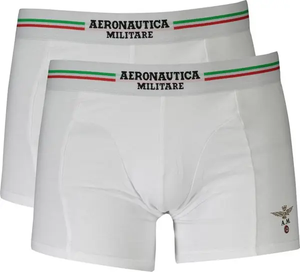 White Cotton Men's Boxer Briefs