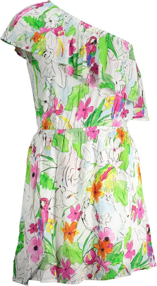 White Viscose Women Dress