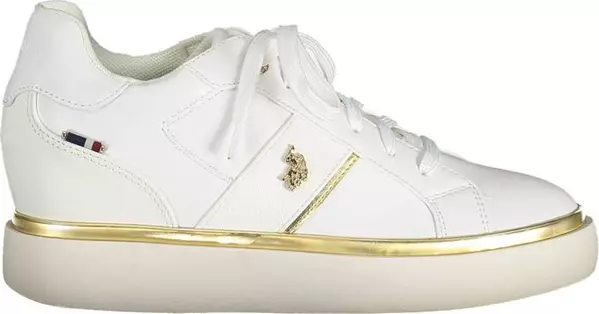 Bianco Polyester Women's Sneaker