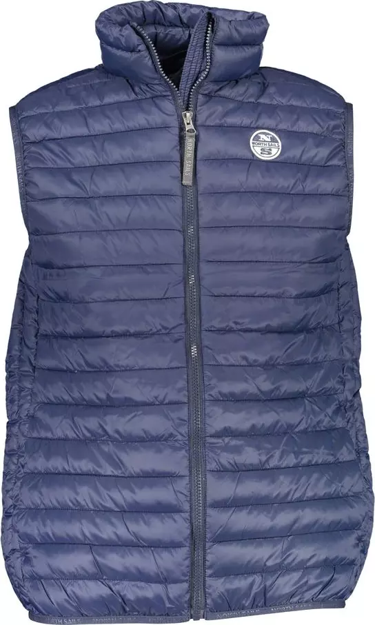 Blu Polyamide Mens Vest