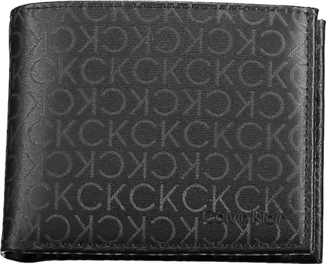Nero Polyurethane Men Wallet