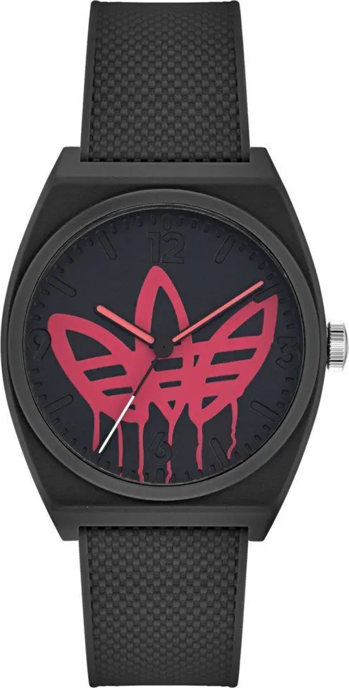 Black Synthetic Sport Watch