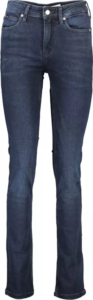 Blu Cotton Women Jeans