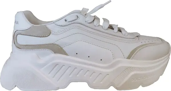White Daymaster Low Top Mens Sneakers Shoes