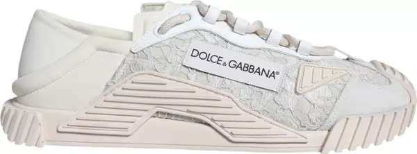 White Lace NS1 Low Top Sneaker Sports Shoes