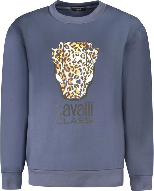 Blu Polyester Woman Sweatshirt