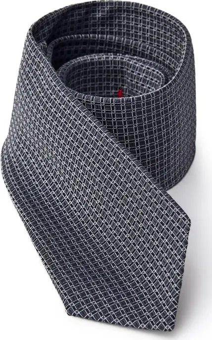 Gray Silk Tie