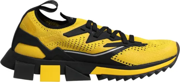 Yellow SORRENTO Sport Stretch Sneakers Shoes