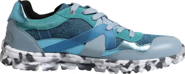 Multicolor Lace Up Low Top Men Sneakers Shoes