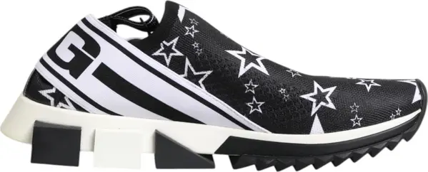 Black White Sorrento Low Top Sneakers Shoes