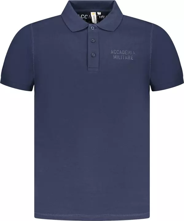 Blu Cotton Men Polo