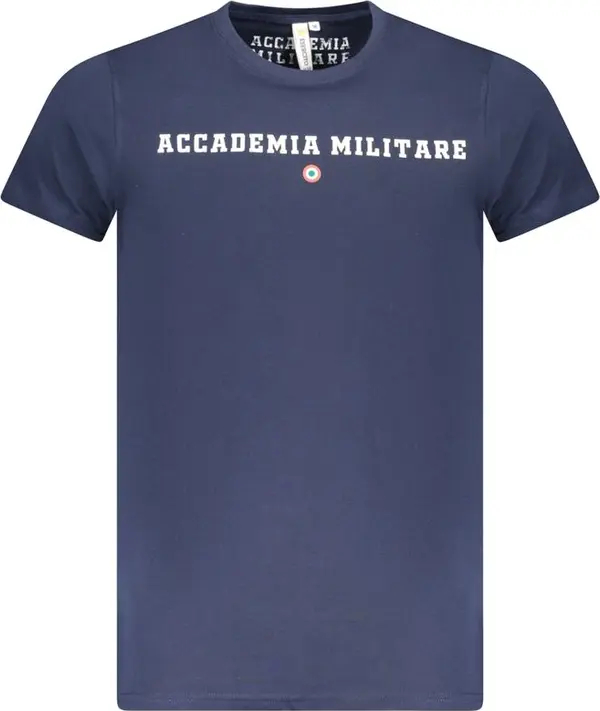 Blu Cotton Men T-Shirt