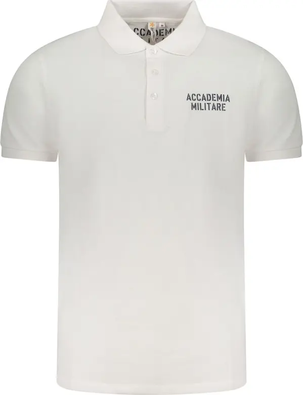 White Cotton Men's Polo Shirt