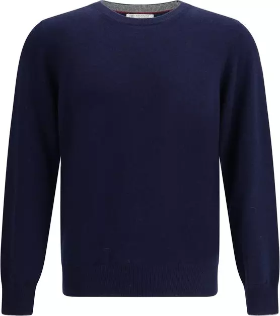 Blue Cashmere Sweater