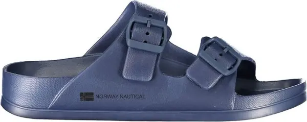 Blue Plastic Mens Slipper