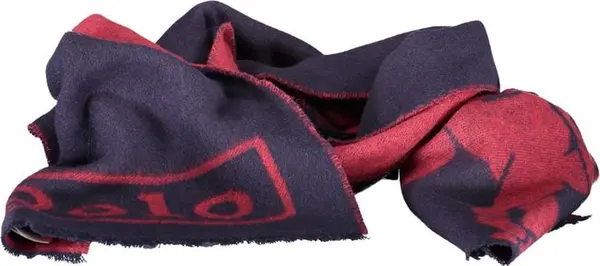 Blue Wool Men Scarf