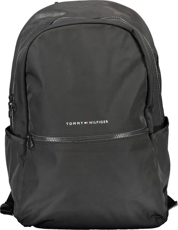 Nero Polyester Men's Backpack