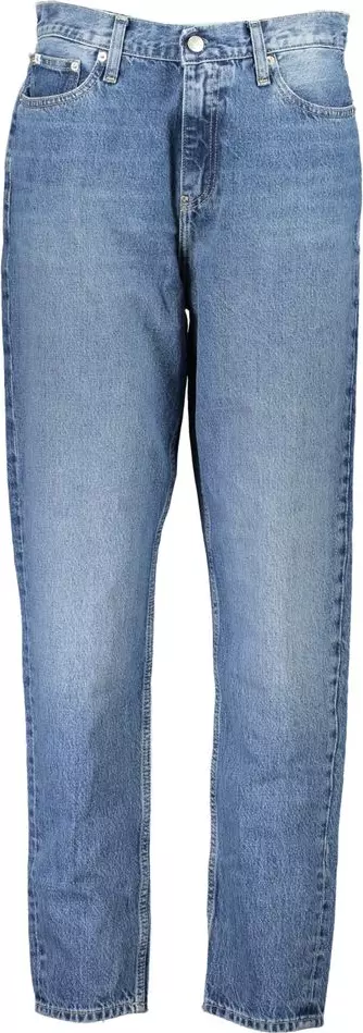 Blu Cotton Women Jeans