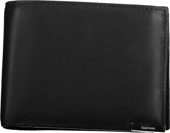 Black Leather Men Wallet
