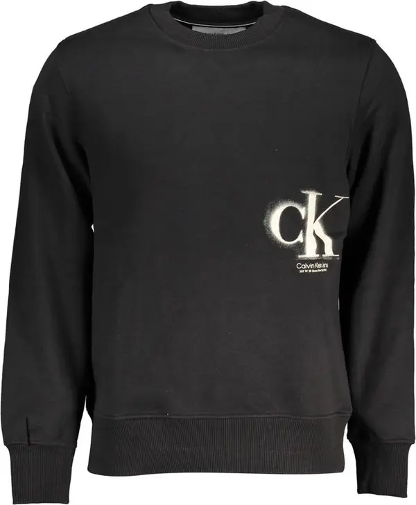 Nero Cotton Men Sweatshirt
