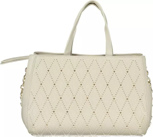 White Polyurethane Women's Bag